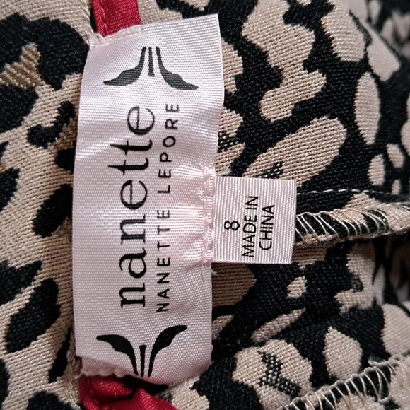 Nannette Lepore Pull On Slim Ankle Pants with Front Ankle Slits - Picture 10 of 11